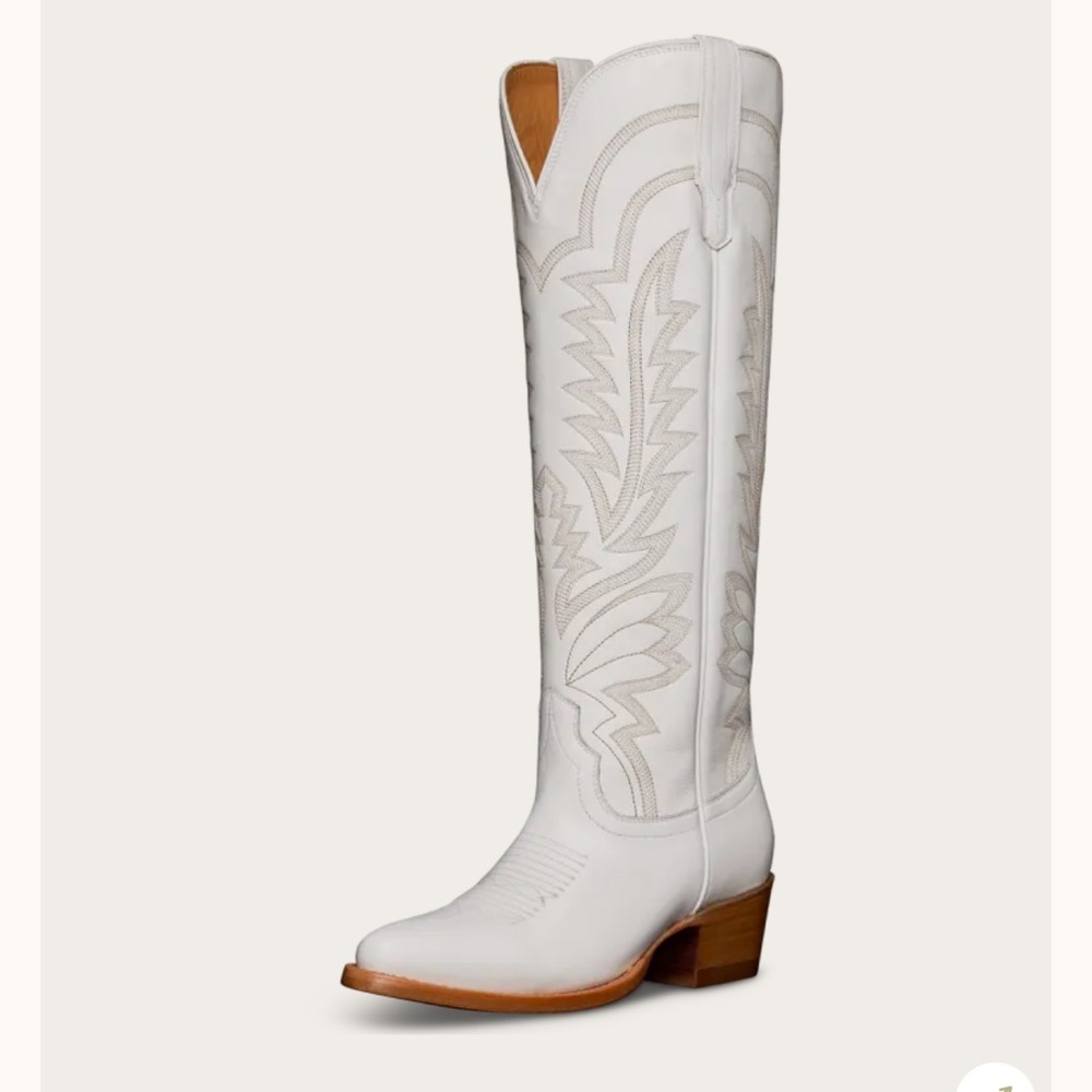 Tecovas the Abby cowgirl boots women’s size 9.5 white
